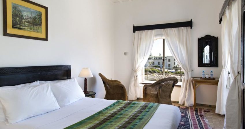 Chems bleu riad hotel essaouira Chambre Verte
