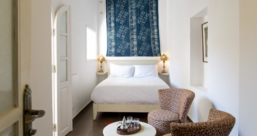 Chambre Batik Riad Essaouira Chems Bleu