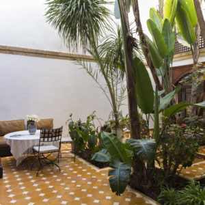 Chambre Jardin Riad Essaouira Chems Bleu